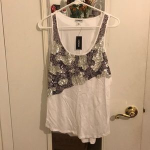 Express Sequined Tank